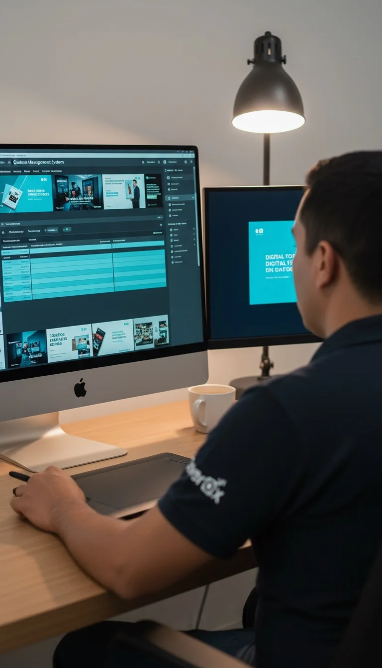 Gestión de Contenidos: servicio en acción — cliente real