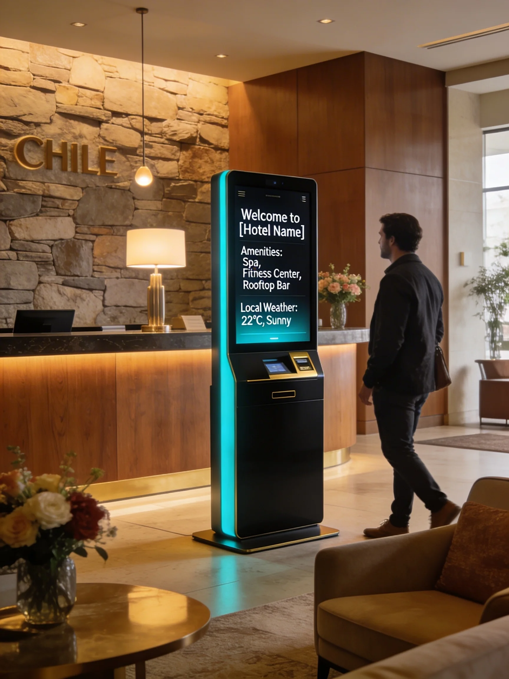 Hotelería con digital signage Cleverox