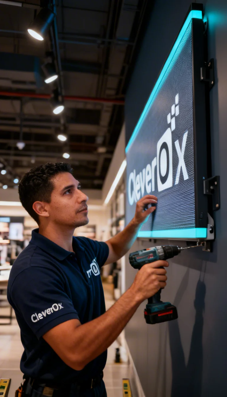 Instalación: servicio en acción — cliente real