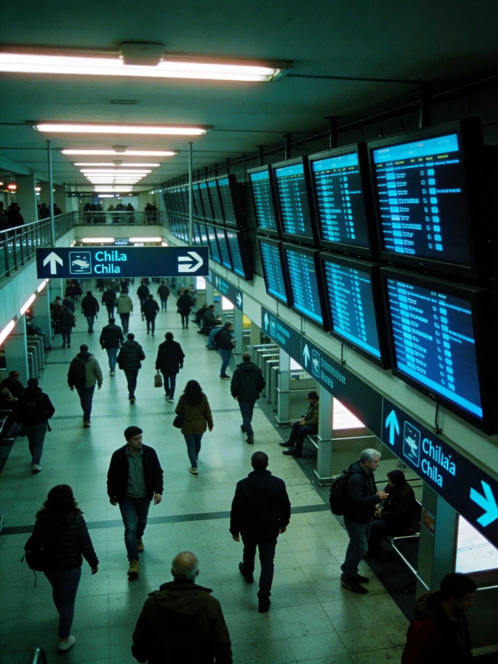 Transporte con digital signage Cleverox